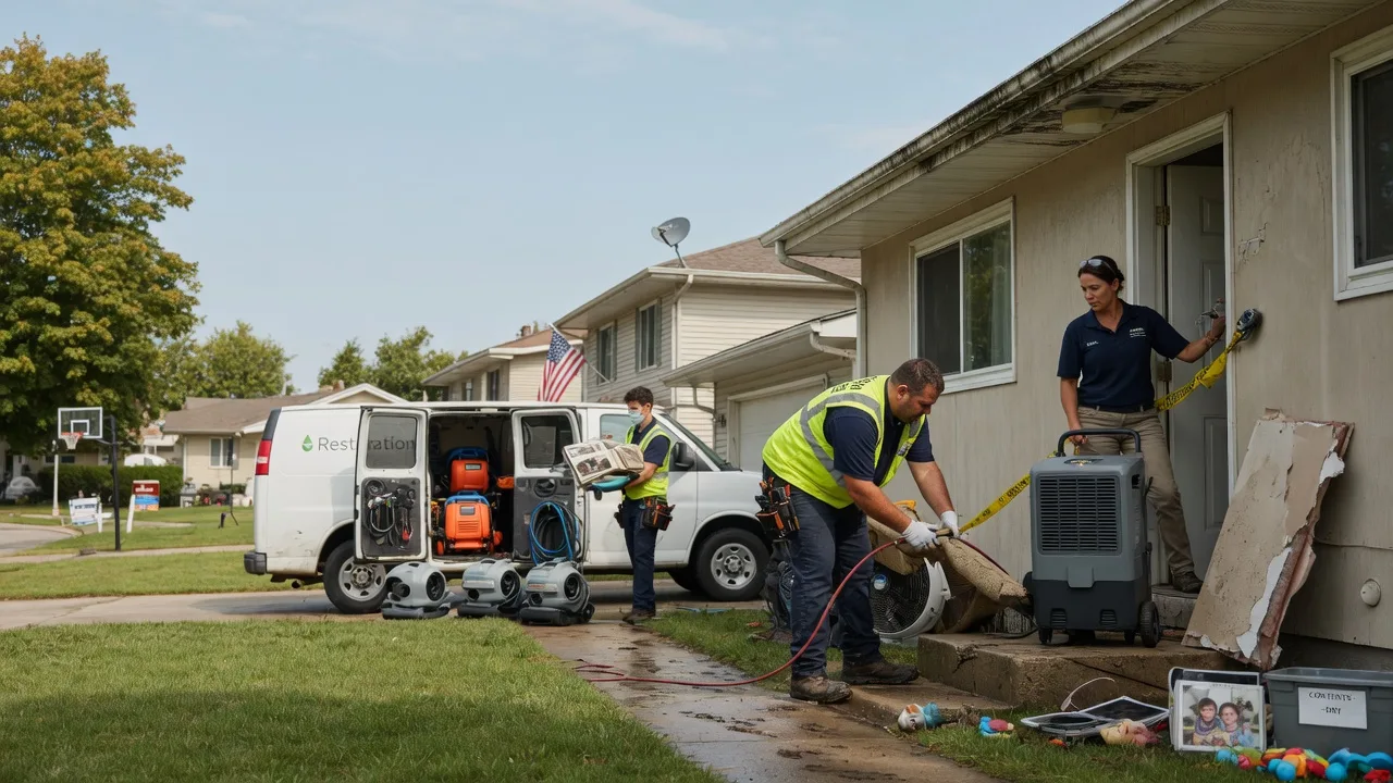 Water Damage Restoration in Gwynneville, IN near me